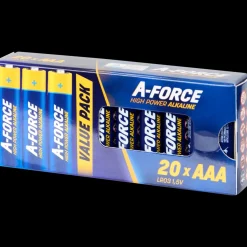 Batterijen-A-Force batterijen AAA 20 Stuks | Action NL