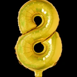 Ballonnen & Slingers- Avec cijfer folieballon 1 Stuks | Action NL