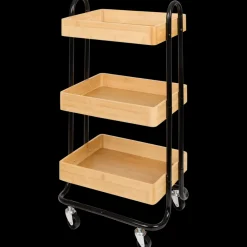 Woonaccessoires- Bamboe trolley | Action NL