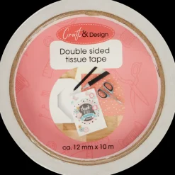 Knutselen- Craft & Design dubbelzijdig tissuetape | Action NL