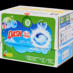 Afwas- & Wasmiddelen-Dash 3-in-1 pods Alpine Fresh | Action NL