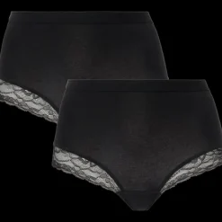 Ondergoed-Dolce Bella kanten midi-slips Vrouw 2 Stuks | Action NL