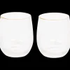 Glazen- Drinkglazen met gouden rand 2 Stuks | Action NL