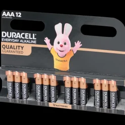 Batterijen-Duracell Everyday Alkaline batterijen AAA 12 Stuks | Action NL