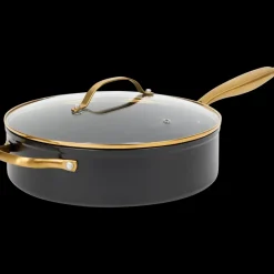 Pannen- Hapjespan met glazen deksel 28 cm | Action NL