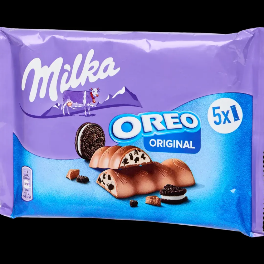 Chocolade-Milka Oreo chocoladerepen | Action NL