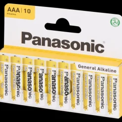 Batterijen-Panasonic batterijen AAA 10 Stuks | Action NL