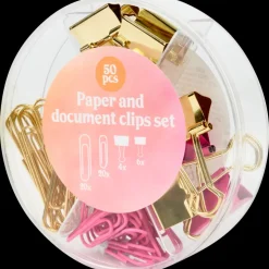 Bureau Accessoires- Pastel papier- en documentklemmen | Action NL