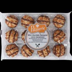 Koek & Bakproducten-Patisserie mini kokosmakronen met chocoladesmaak | Action NL