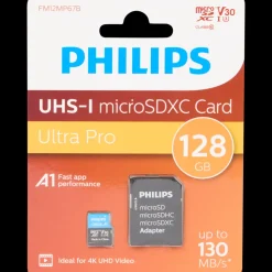 Geheugenkaarten-Philips micro-SD-kaart 128 gigabytes | Action NL