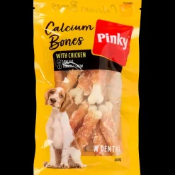 Dierenvoeding|Hond- Pinky hondensnacks Calcium Bones | Action NL