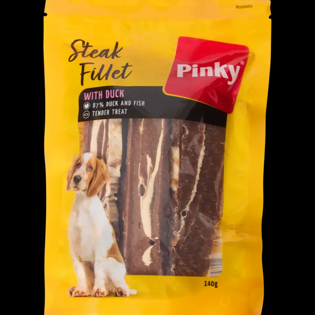 Dierenvoeding|Hond- Pinky hondensnacks Steak Fillets | Action NL