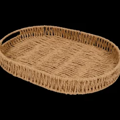 Dienbladen- Seasons & Style ovale dienblad Bruin Ovaal | Action NL