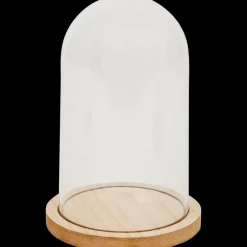 Woonaccessoires- Seasons & Style stolp op houten voet | Action NL