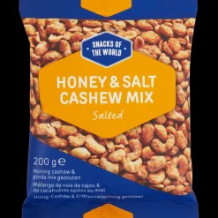 Noten & Snacks- Snacks of the World honing cashew- en pindamix | Action NL