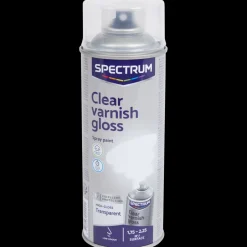 Verf-Spectrum hoogglans blanke lak transparant Transparant 400 ml | Action NL