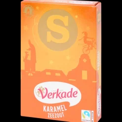 Chocolade-Verkade chocoladeletter Karamel & Zeezout | Action NL