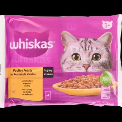 Dierenvoeding-Whiskas maaltijdzakjes Gevogelte | Action NL